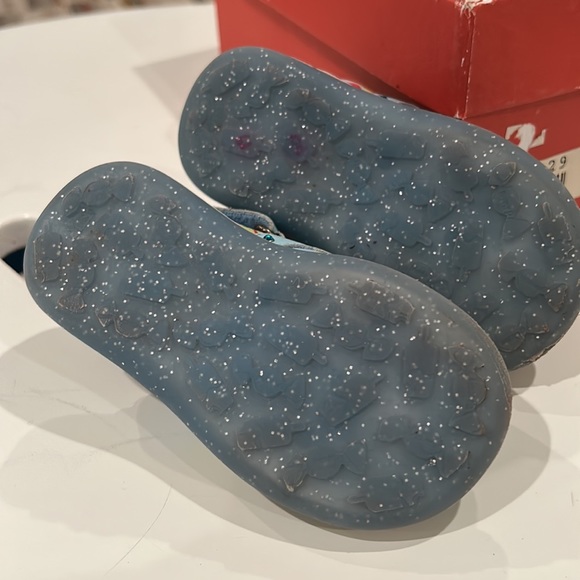 Oilily Open Toe Floral Leather Sandals Size US 5 toddler girl Baby Shoes - Picture 5 of 14